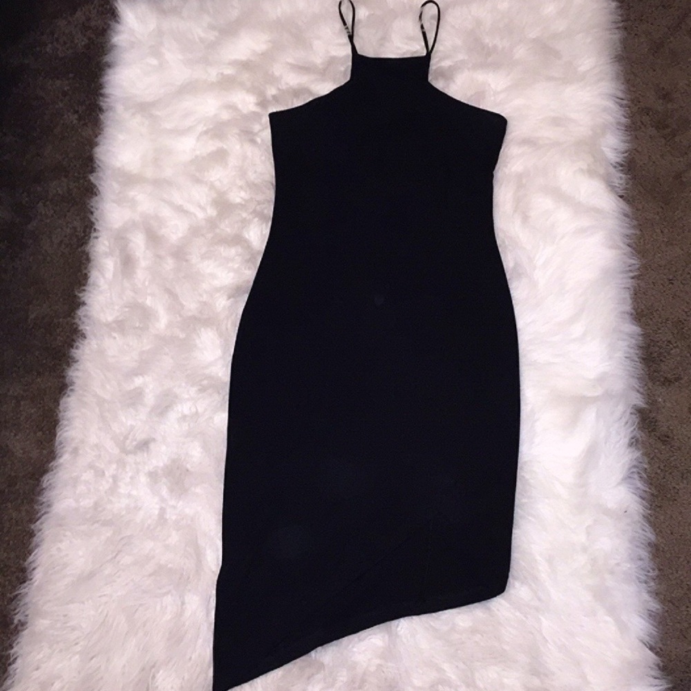✨Like New✨Express Spaghetti Strap Black Dress